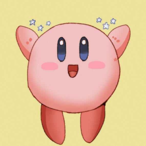 Basically the iconic Kirbaby profile picture